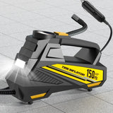 150PSI Portable Electric Tire Inflator with LED Light & Auto Shut-Off – 12V Car Air Compressor