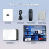 300ANSI Android 13 Projector - Dual WiFi6 & BT5.4 Portable Home Cinema System
