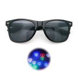 3D Prism Diffraction Sunglasses – Rainbow Kaleidoscope Rave Eyewear