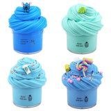 4-Pack Butter Slime Set – Super Soft, Non-Sticky & Safe DIY Slime for Kids