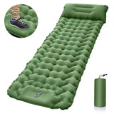 Compact Self-Inflating Camping Mattress with Built-In Pump