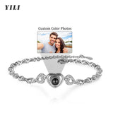 Personalized Photo Projection Bracelet – Custom Picture Jewelry Gift for Loved Ones