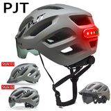 Adult Bike Helmet with LED Light - Lightweight Breathable Cycling Helmet for Men & Women