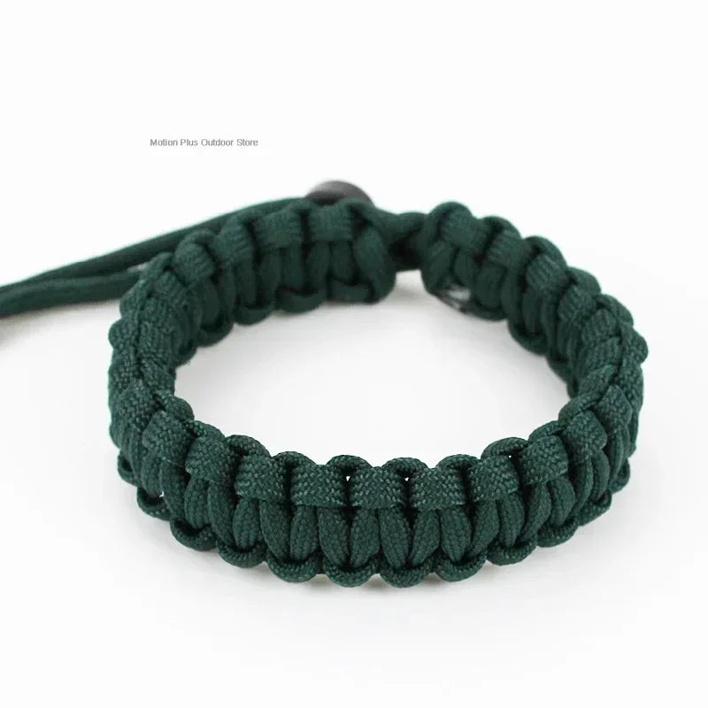 Adjustable Paracord Survival Bracelet – 550lb Emergency Rope for Camping & Hiking