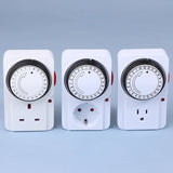24-Hour Programmable Timer Switch - Smart Outlet for Energy Saving & Automation