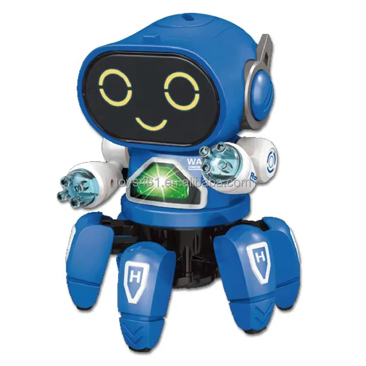 LED Dancing Octopus Robot Toy – Musical, Interactive, and Light-Up Kids’ Gift
