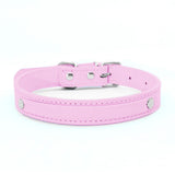 Custom Rhinestone Letter Choker Necklace – Personalized PU Leather Collar for Parties & Cosplay