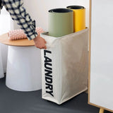 Cesta de lavandería plegable: organizador de ropa sucia y contenedor de almacenamiento para el hogar