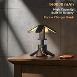 14000mAh Camping Lantern with 6000LM Brightness - Magnetic, Telescopic LED Light for Outdoor Adventures