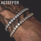 Elegant 925 Sterling Silver Crystal Charm Bracelet for Women