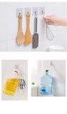 Transparent Suction Hook - Strong, Non-Punching Adhesive Wall Hook for Home & Kitchen