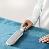 Double-Sided Pet Hair Remover - Electrostatic Lint Brush for Furniture & Clothing