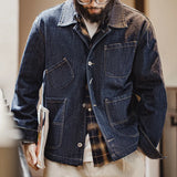Men’s Cotton Denim Jacket – Classic Casual Outerwear for All Seasons