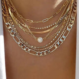 Elegante collar con colgante de corazón de cristal: joyería atemporal para mujeres