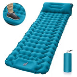 Compact Self-Inflating Camping Mattress with Built-In Pump