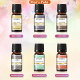 Premium Pure Essential Oil Combo Set for Aromatherapy & Air Purification