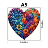 Wooden Animal Jigsaw Puzzle – Creative Brain Game for Teens & Adults