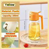 Oil Spray Bottle for Cooking – Refillable Olive Oil Dispenser for BBQ, Baking & Kitchen Use (200ml–500ml)