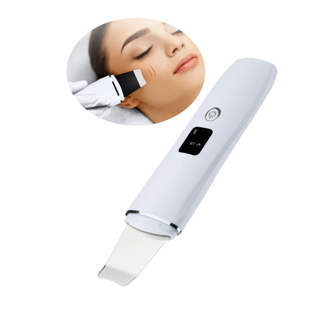 Ultrasonic Facial Cleansing Device with EMS & Ion Technology for Skin Rejuvenation