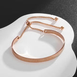 Classic Stainless Steel Charm Bracelet – Unisex Fashion Accessory
