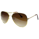 FOENIXSONG Fashion Pilot Round Gradient Mirror Sunglasses for Men & Women
