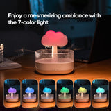Difusor de aceites esenciales Zen Rain Cloud: aromaterapia ultrasónica y humidificador de aire