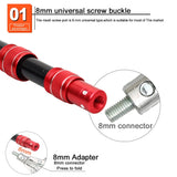 Red de pesca plegable telescópica: red de aterrizaje de fibra de carbono para pesca de carpas y en el mar