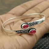 Ethnic Cuff Bracelet for Women – Adjustable Zinc Alloy Fashion Jewelry
