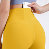 High-Waisted Yoga Leggings with Pockets – Butter-Soft Gym & Training Tights