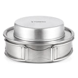 Portable Alcohol Camping Stove - Compact Stainless Steel Burner for Outdoor Cooking