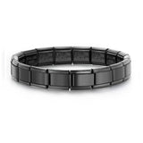 Pulsera de cadena de acero inoxidable de moda: joyería de moda unisex para uso diario 
