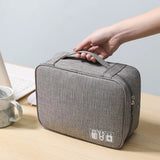 Bolsa de almacenamiento impermeable, transpirable, resistente al desgaste, bolsa digital antirrobo portátil