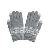 Touchscreen Winter Gloves – Warm Knitted Gloves for Men & Women with Phone Compatibility