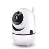 Cámara de seguridad WiFi HD 1080P: vigilancia inteligente en interiores con visión nocturna y detección de movimiento