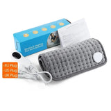 Electric Heating Pad for Pain Relief – Soft Washable Blanket with 10 Heat Settings & Timer