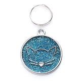 Personalized Stainless Steel Pet ID Tag – Custom Engraved Dog & Cat Nameplate