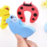 Baby Safety Door Stoppers - Anti-Pinch Finger Protectors for Furniture & Cabinets