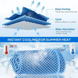 Microfiber Cooling Towel for Sports, Fitness, and Outdoor Activities