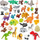 Animal-Themed Building Blocks Set - Compatible with Major Brands