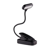 LED Book Light for Bed Reading – Eye-Friendly, Dimmable, Portable Clip-On Light with USB Rechargeable Battery