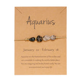 Trendy Unisex Stone Charm Bracelet – Stylish Rope Chain Jewelry