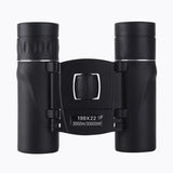 100x22 HD Binoculars - 30000m Long Range Folding Optics with BAK4 Prisms
