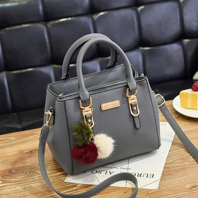 Chic PU Satchel Bag with Embroidery – Stylish & Versatile for Every Occasion