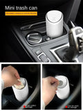 Bote de basura de silicona para automóvil: compacto, duradero y resistente al polvo