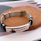 Custom Photo ID Bracelet – Personalized Stainless Steel Link Chain Jewelry