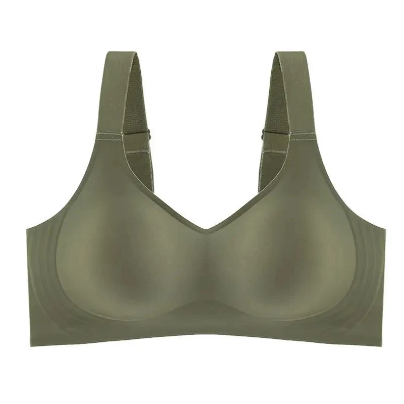 Wire-Free Everyday Bra – Soft Cotton Comfort Bra with Back Closure for Women