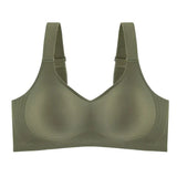 Wire-Free Everyday Bra – Soft Cotton Comfort Bra with Back Closure for Women