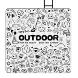 Waterproof Outdoor Picnic Blanket with Thermal Insulation & Foldable Carry Design