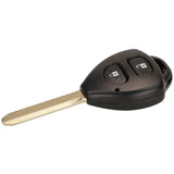 Durable 2/3/4-Button Toyota Key Fob Shell Replacement with Uncut Blade