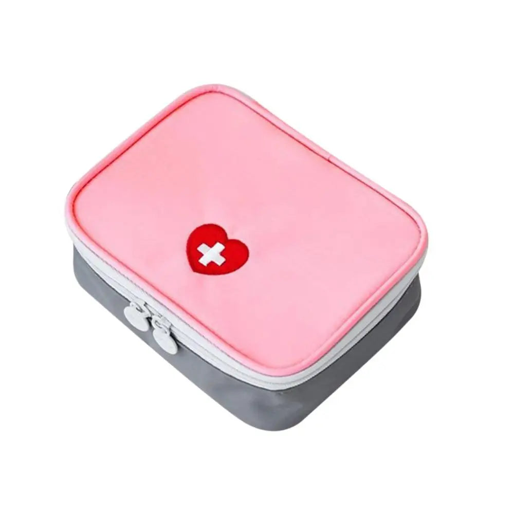 Mini First Aid Kit Bag – Portable Medicine Organizer for Travel, Camping, Home & Car Emergency Use